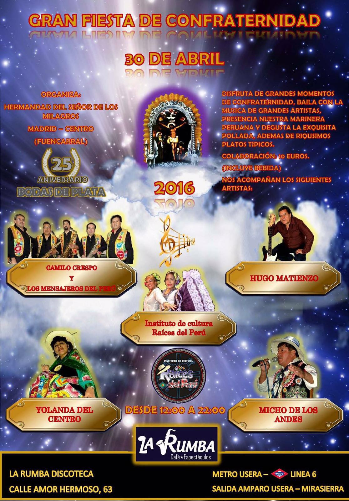 Gran fiesta de confraternidad